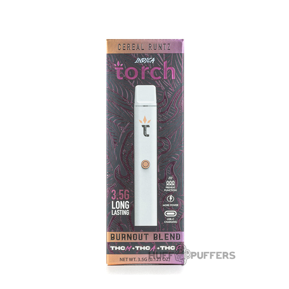 torch burnout blend disposable 3.5g cereal runtz