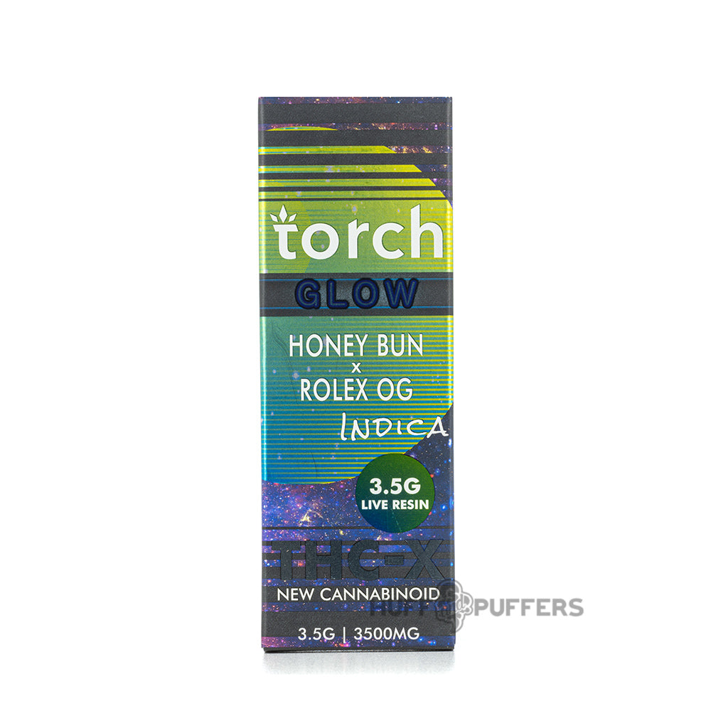 torch glow disposable 3.5g honey bun x rolex og