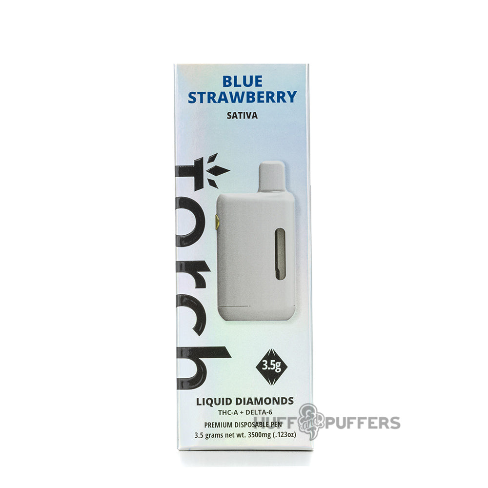 torch liquid diamonds disposable 3.5g blue strawberry