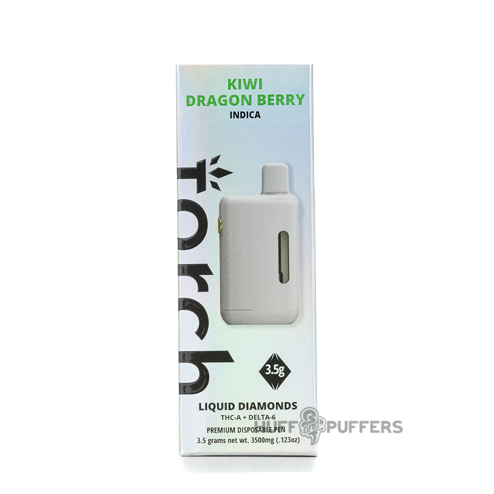 torch liquid diamonds disposable 3.5g kiwi dragon berry