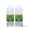 twist salt green no 1 e-juice 2 x 30ml bottles