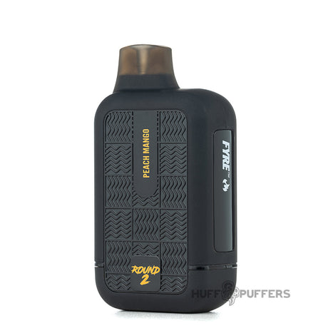 tyson 2.0 round 2 disposable vape peach mango