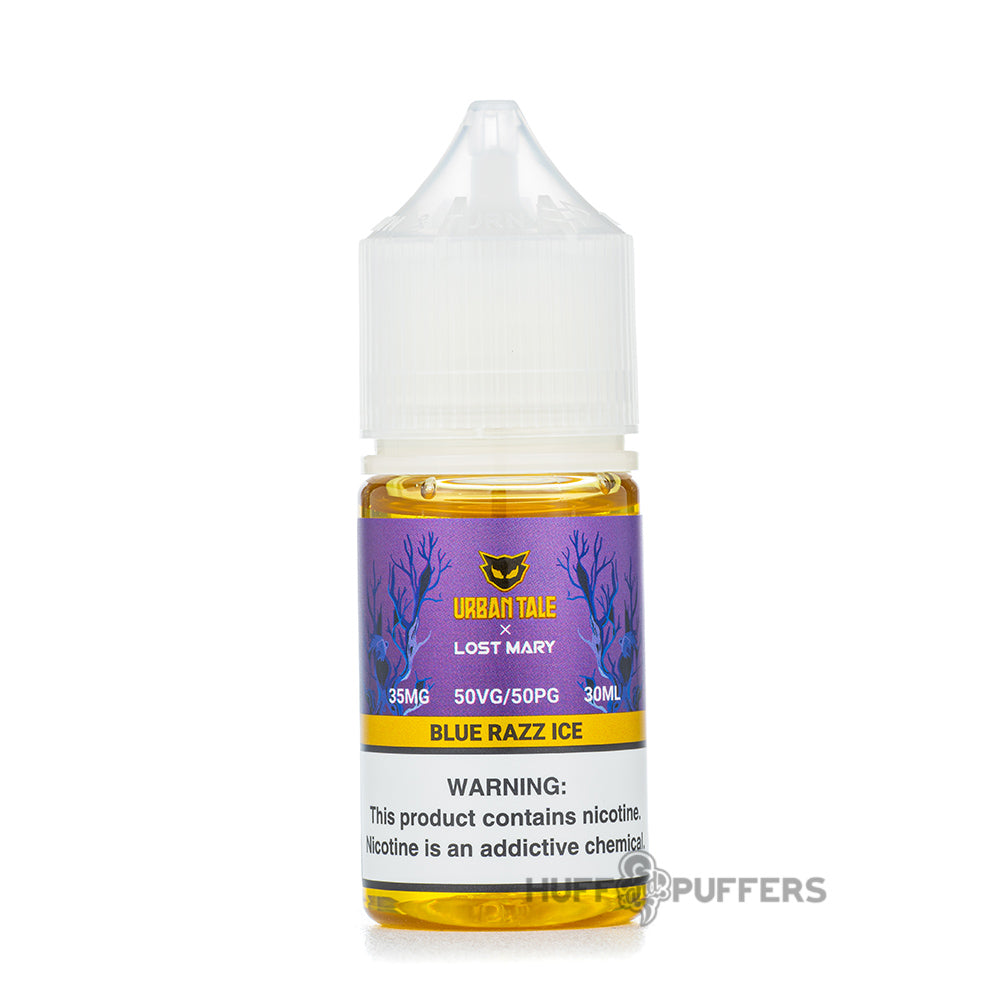 Urban Tale X Lost Mary - Blue Razz Ice Salt Nic E-Juice Urban Tale X Lost Mary - Blue Razz Ice Salt Nic E-Juice