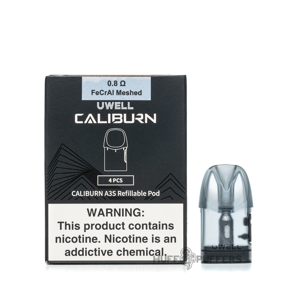 Uwell Caliburn A3S Pods 4 pack $10.99 Uwell Caliburn A3S Pods 4 pack $10.99