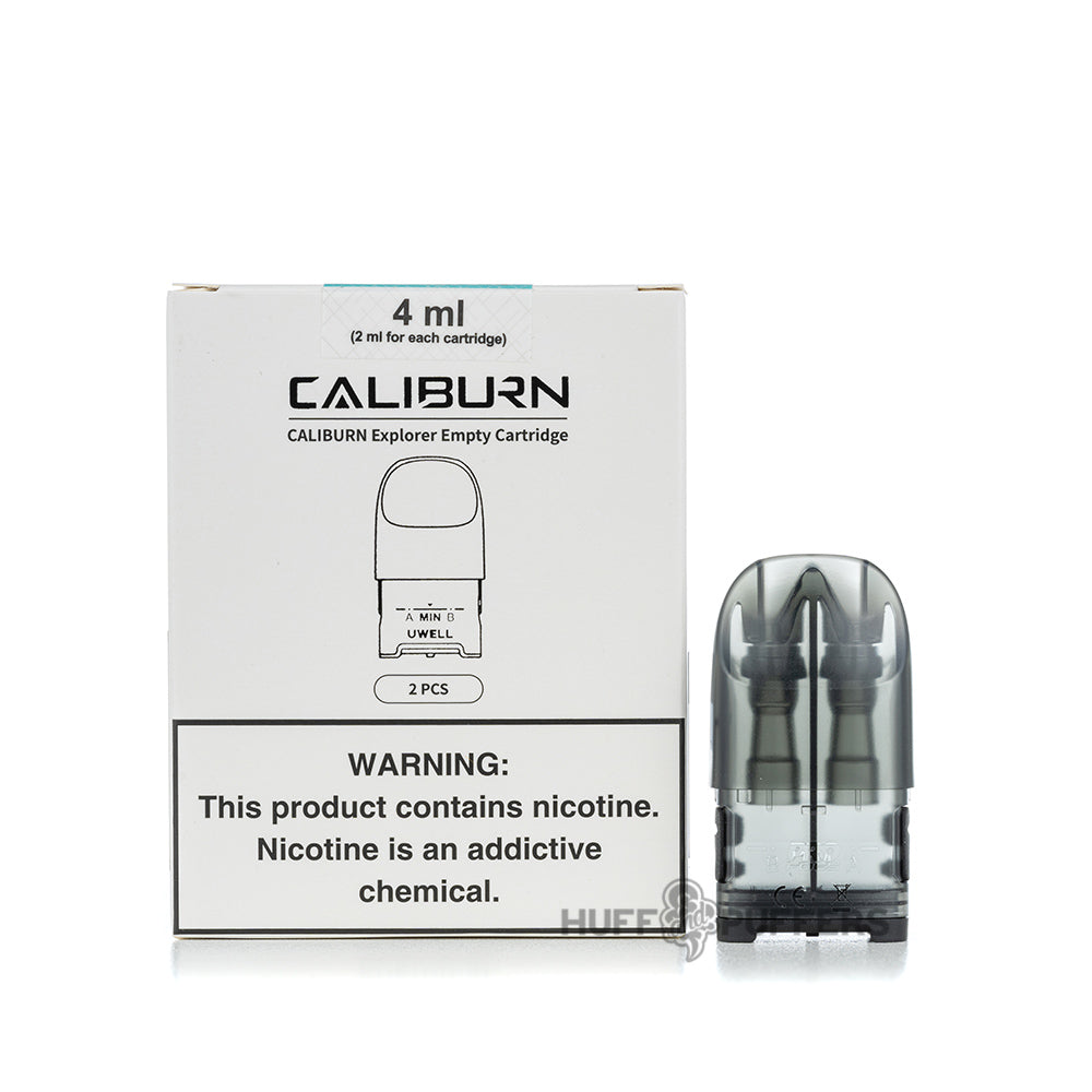 Uwell Caliburn Explorer Empty Cartridge | 2 Pack $5.99 Uwell Caliburn Explorer Empty Cartridge | 2 Pack $5.99