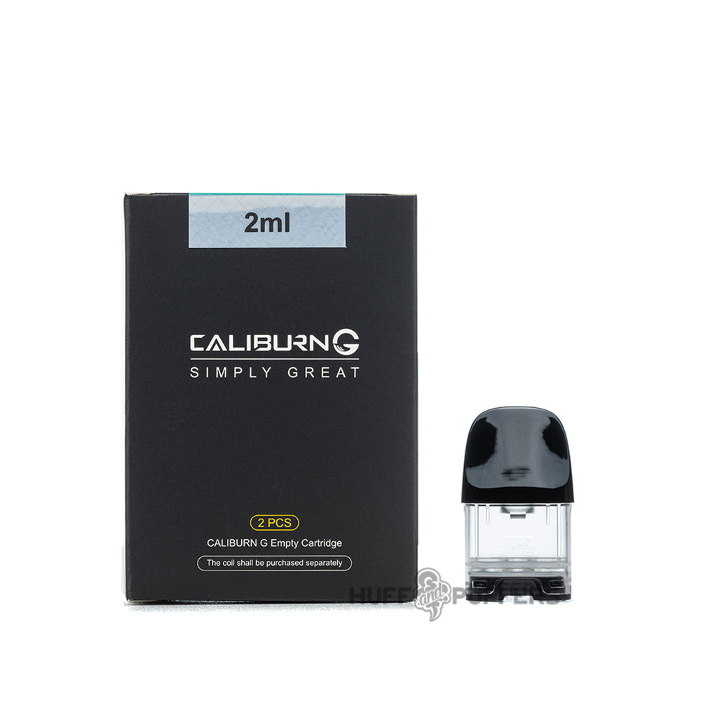uwell caliburn g pod with box packaging