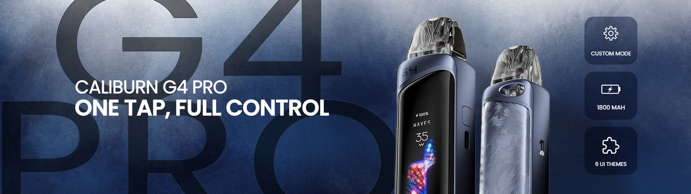 Uwell Caliburn G4 Pro Pod System desktop banner