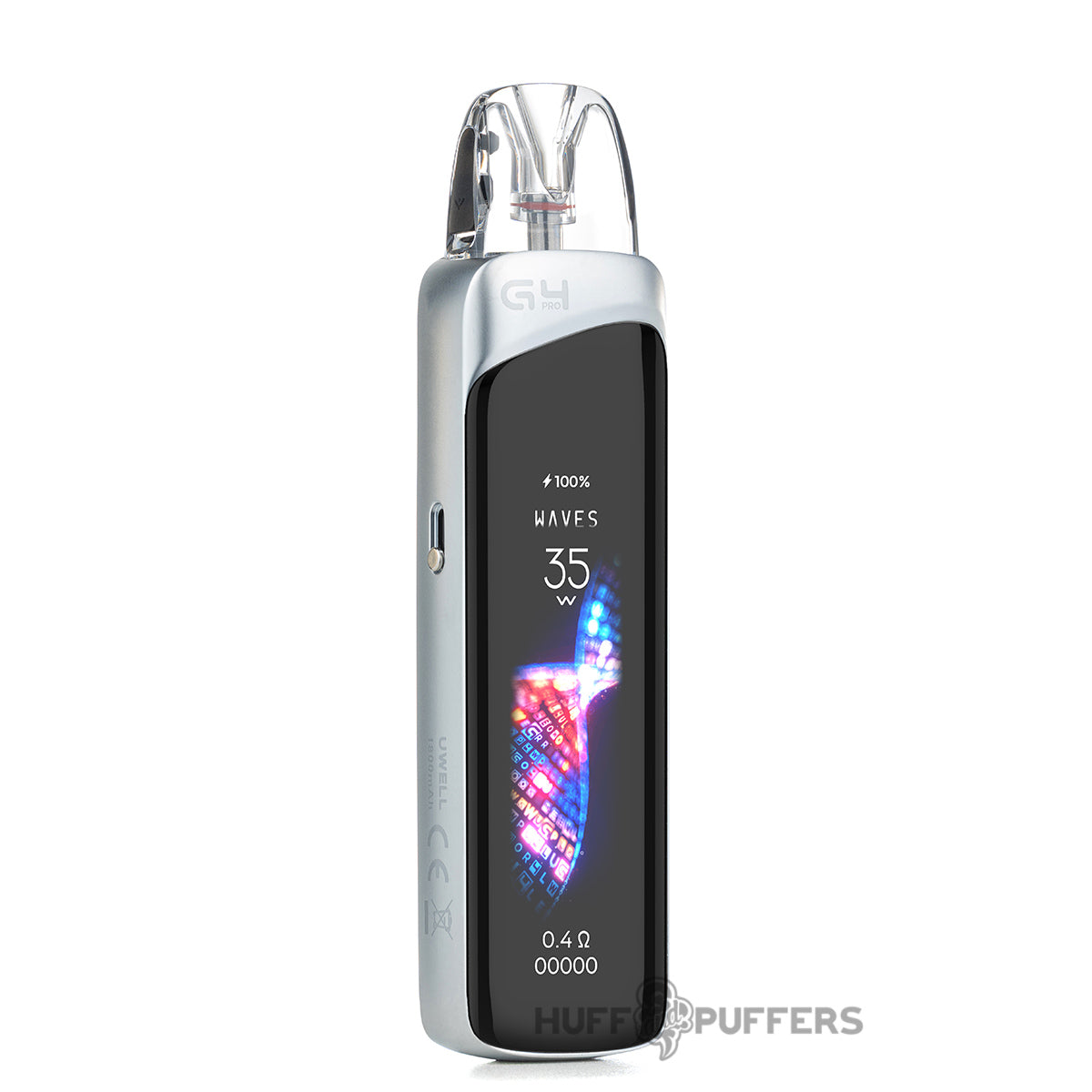 Pearl Silver Uwell Caliburn G4 Pro Pod System