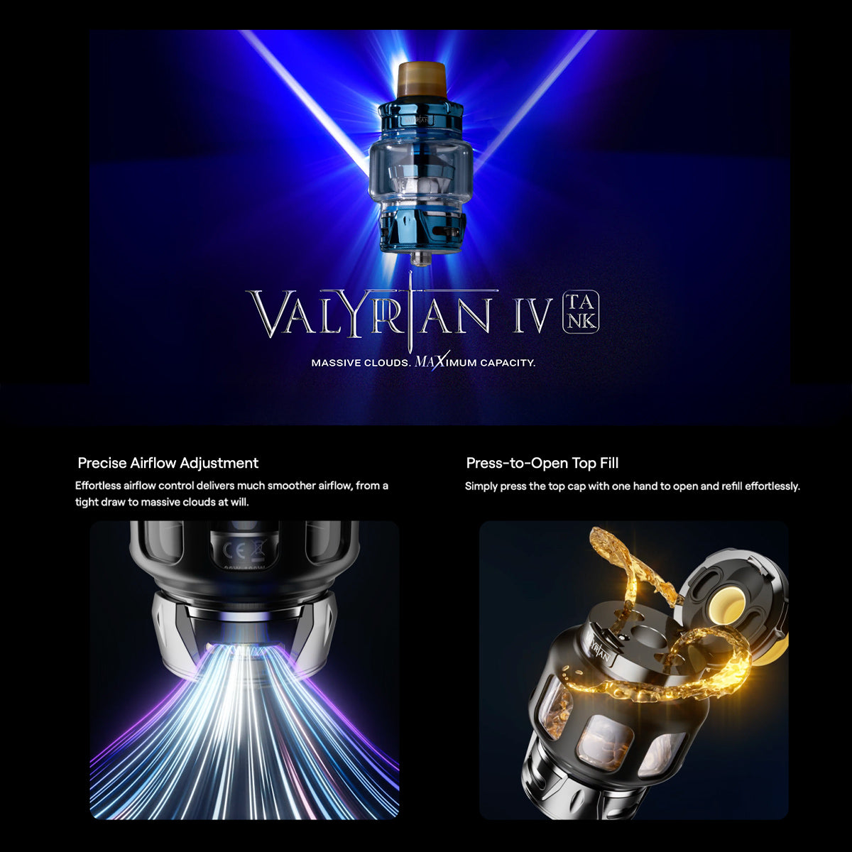 Uwell Valyrian IV Tank $29.99 Uwell Valyrian IV Tank $29.99
