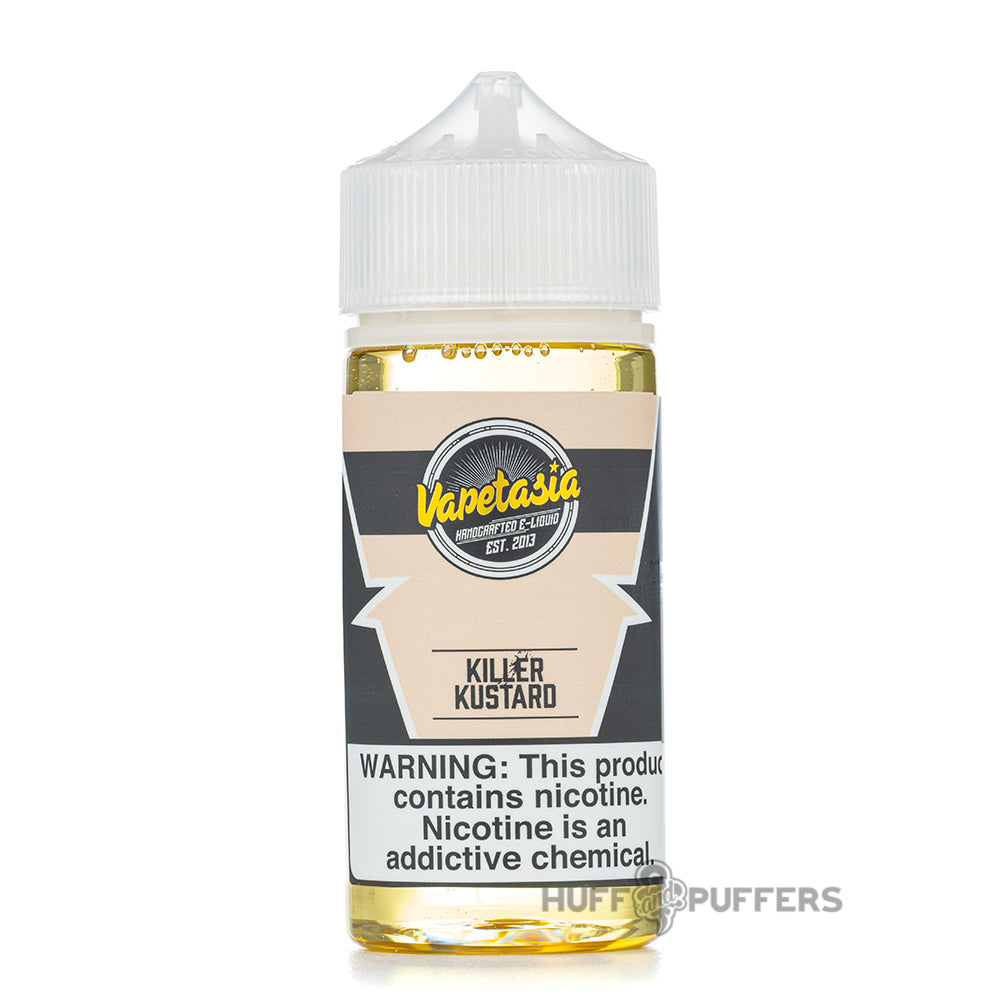 vapetasia killer kustard 100ml e-juice bottle