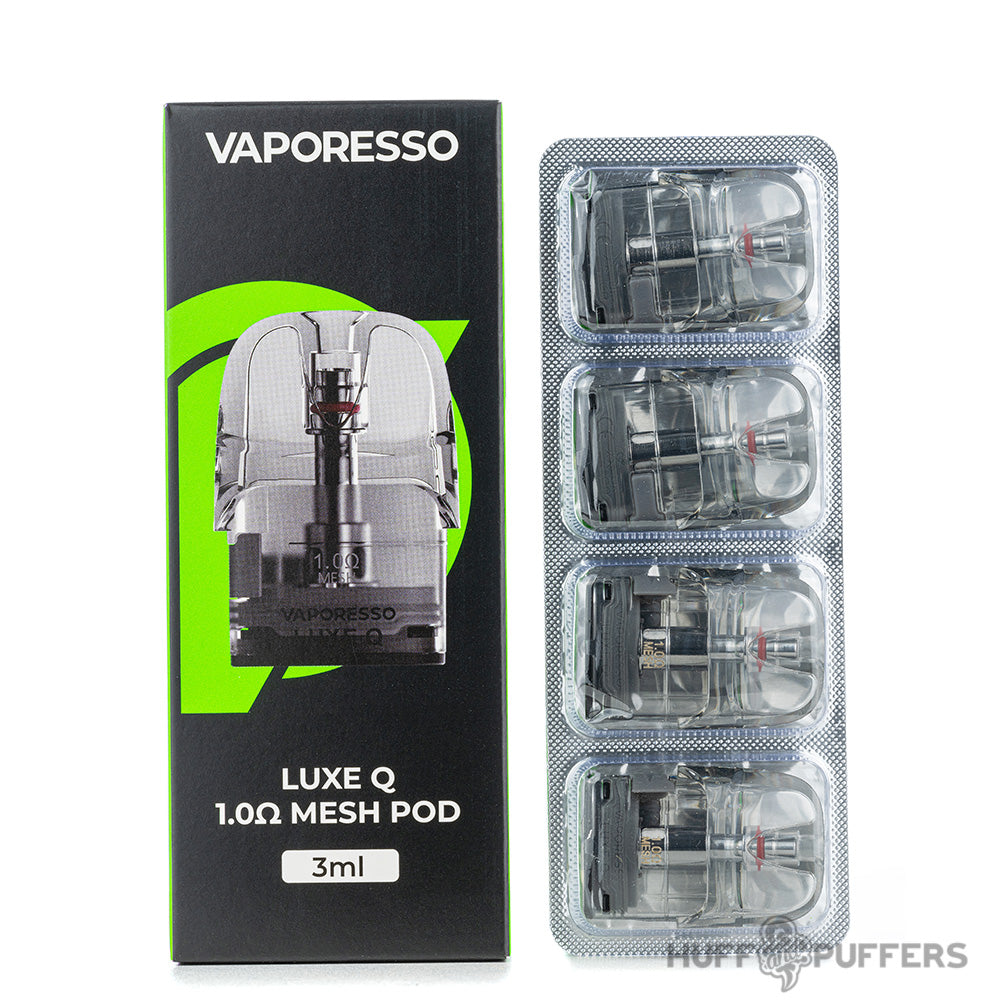 Vaporesso Luxe Q Mesh Replacement Pods | 4 Pack Vaporesso Luxe Q Mesh Replacement Pods | 4 Pack