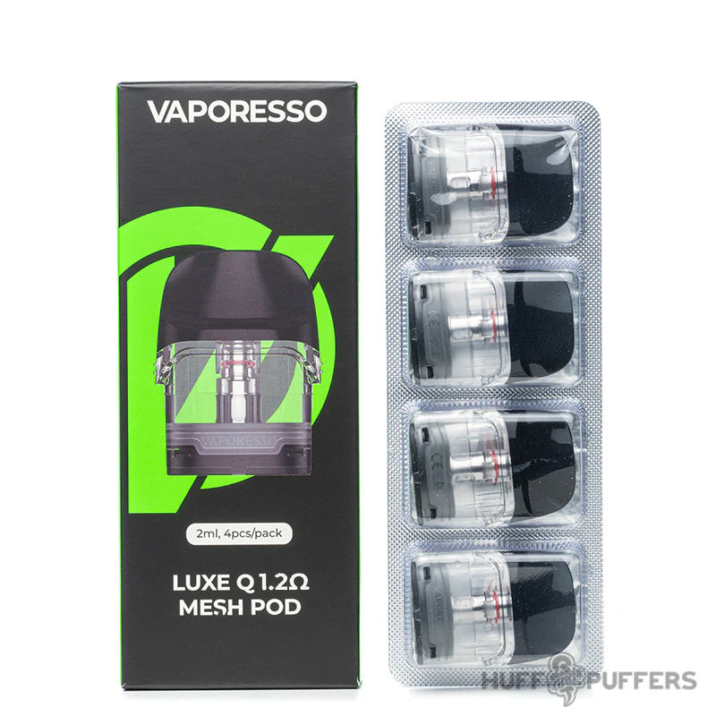 Vaporesso Luxe Q Mesh Replacement Pods | 4 Pack Vaporesso Luxe Q Mesh Replacement Pods | 4 Pack