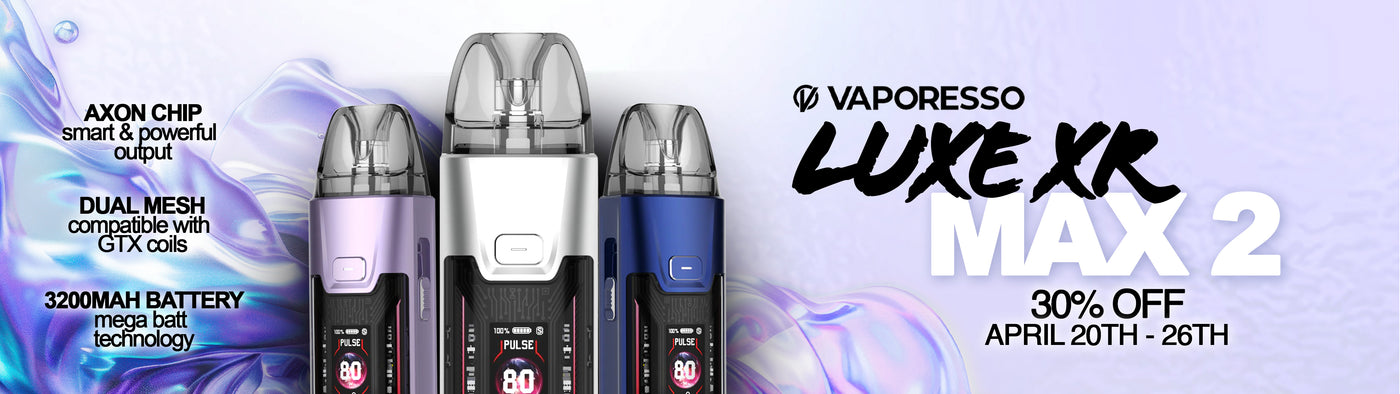 Vaporesso Luxe XR Max 2 Sale Desktop Banner