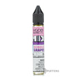 vgod saltnic mix iced bubble grapes e-juice 30ml