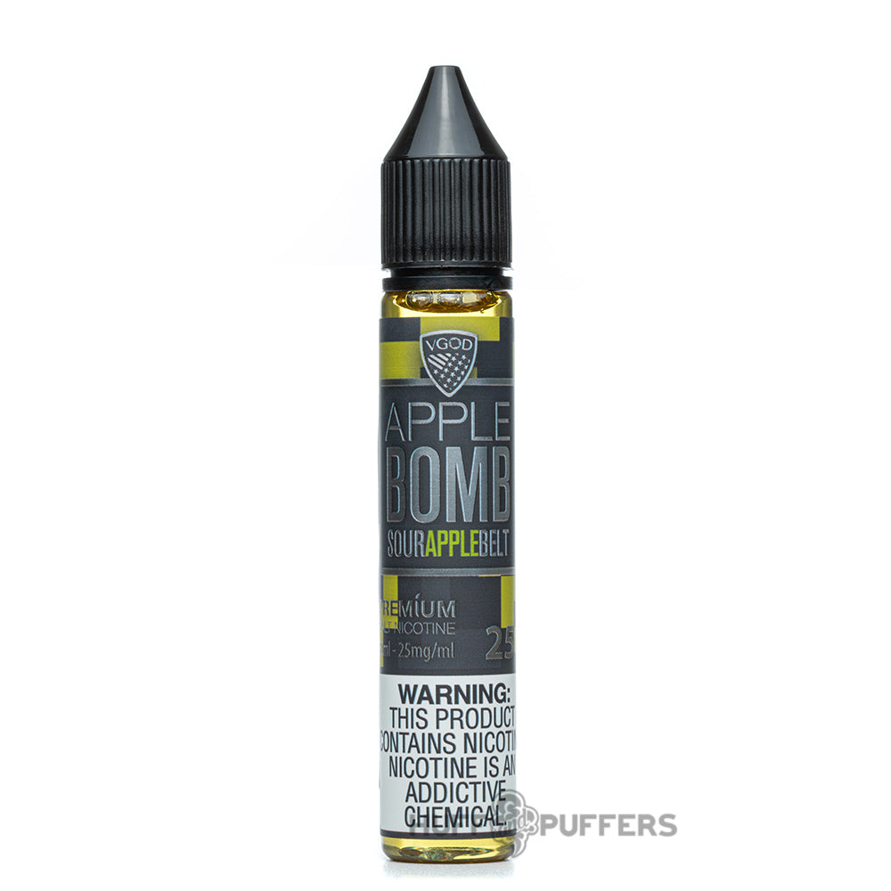 vgod salts apple bomb 30ml e-juice bottle