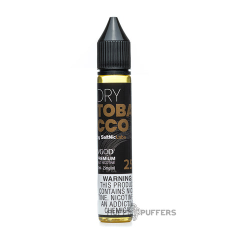 vgod salts dry tobacco 30ml e-juice bottle