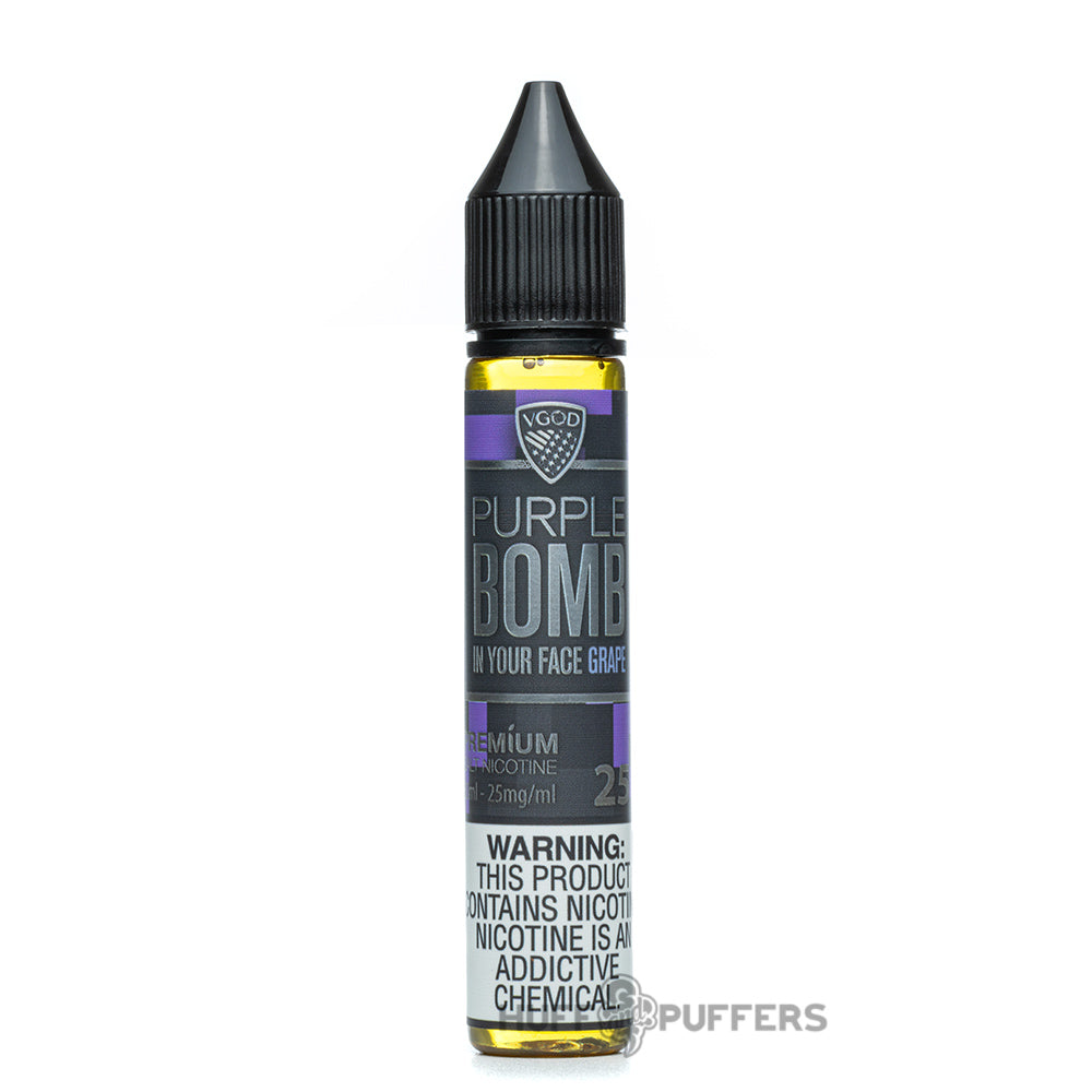 vgod salts purple bomb 30ml e-juice bottle