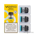 Voopoo Argus Snap Cartridge 0.4 ohm 3 pack with packaging