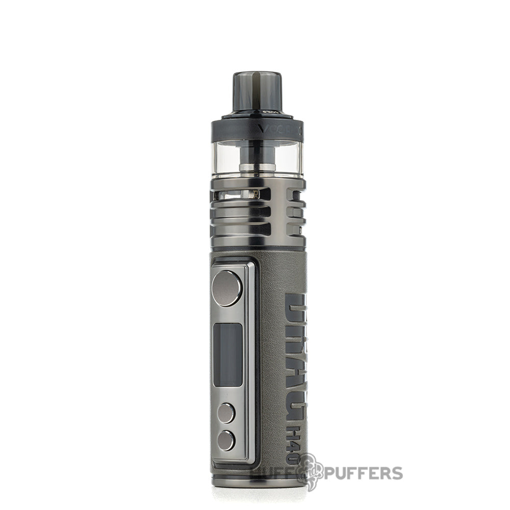 voopoo drag h40 pod system gun metal