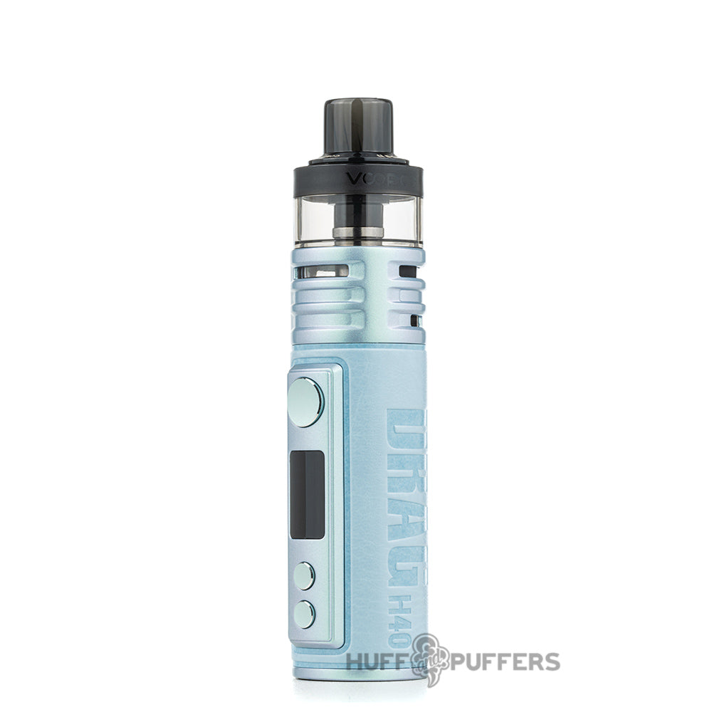 voopoo drag h40 pod system snow blue