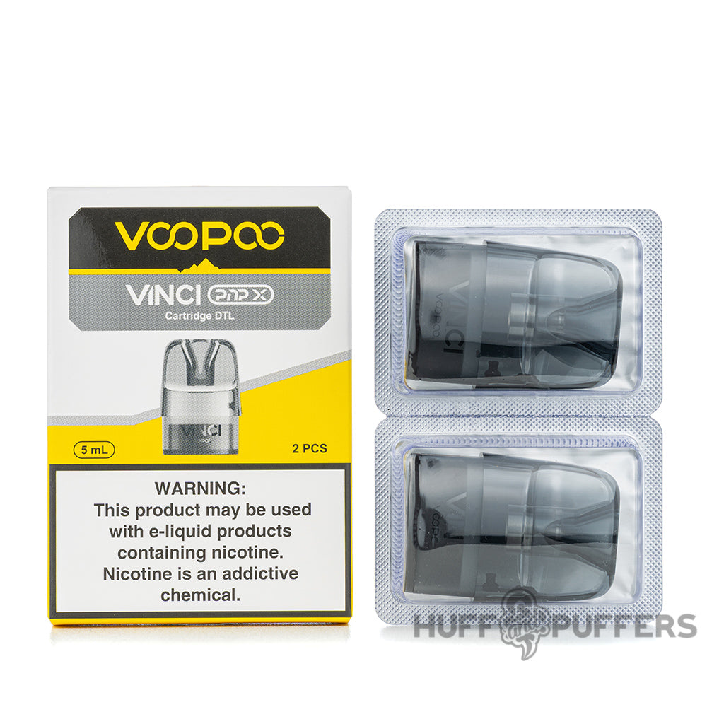 Voopoo Vinci PnP X Empty Cartridge | 2 Pack for $5.99 Voopoo Vinci PnP X Empty Cartridge | 2 Pack for $5.99