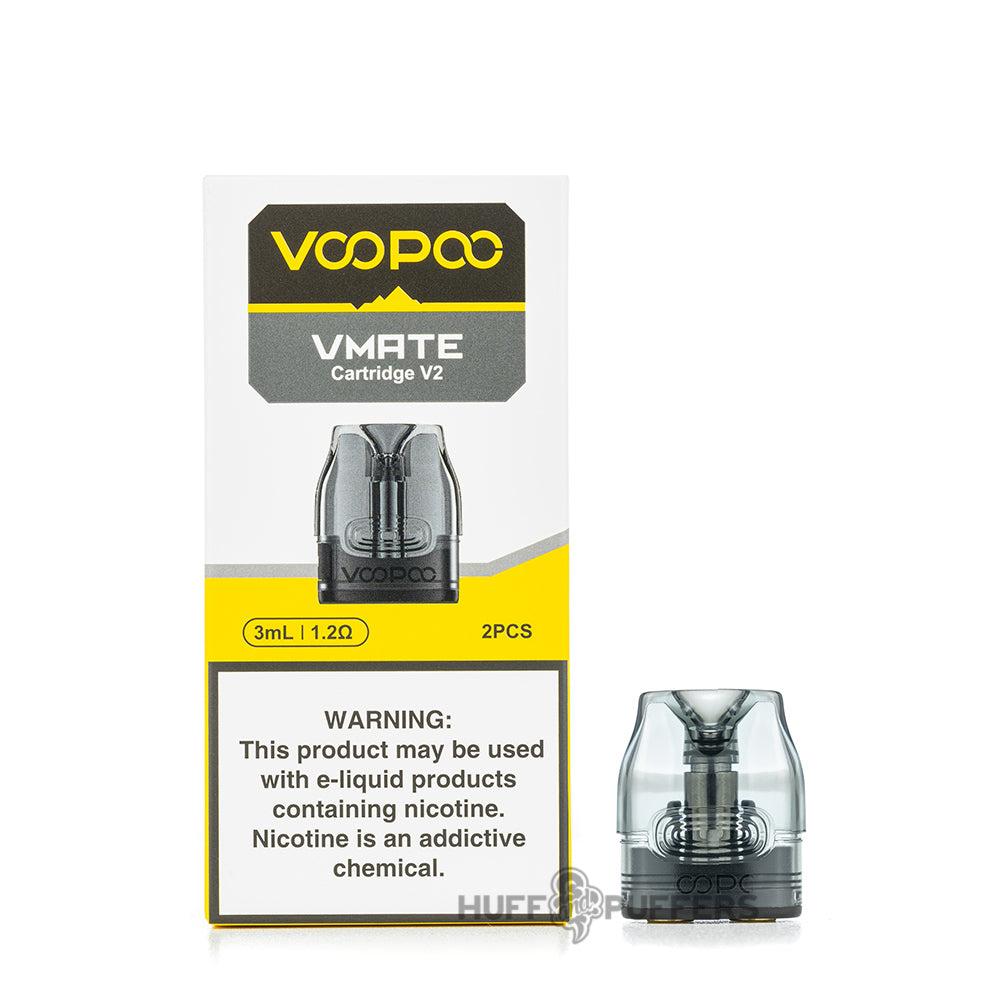 how much is elf bar vape VOOPOO Vmate Top Fill Replacement Pod Cartridge (2pcs/pack) main image 0