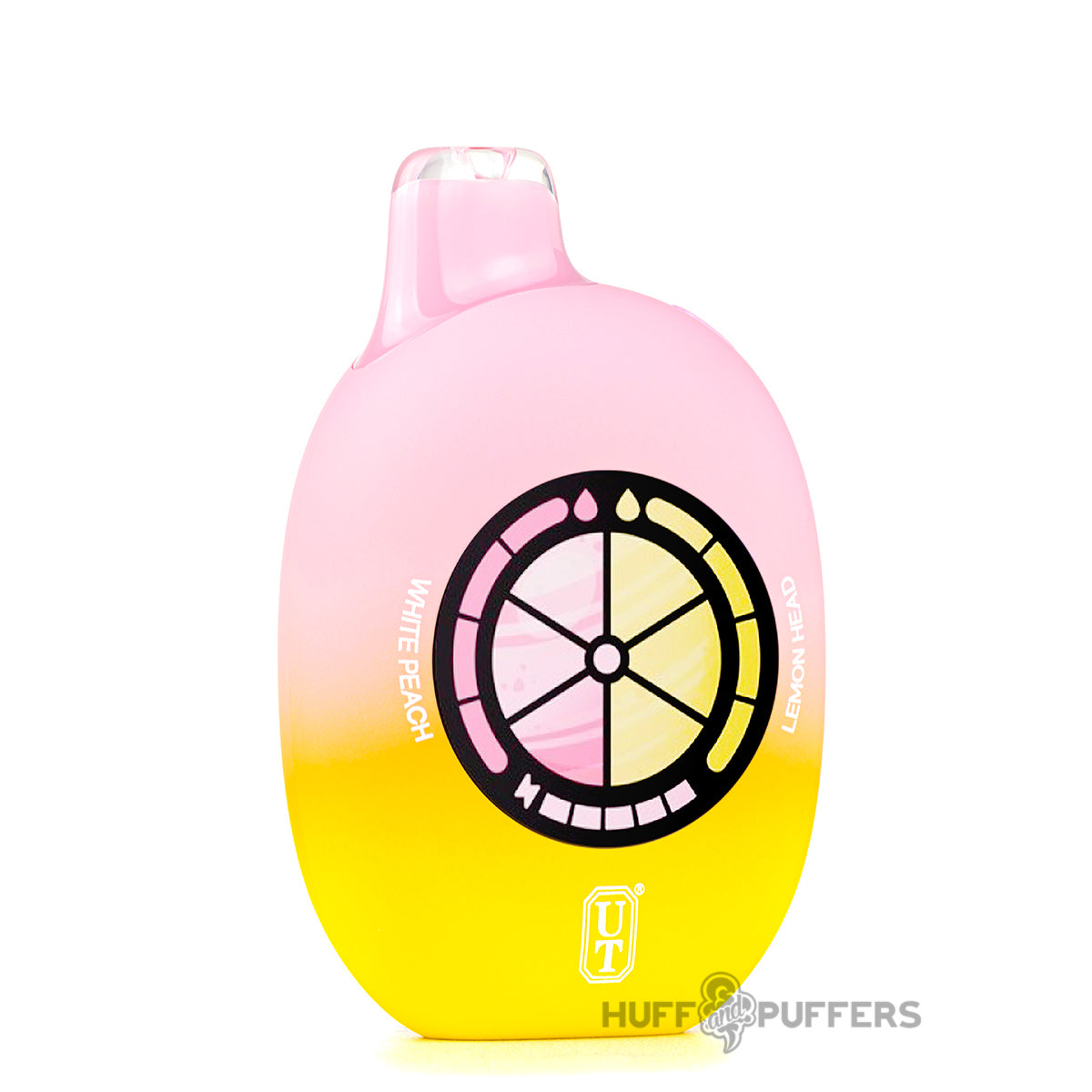 White Peach Lemon Head Flum UT Bar 50K Disposable Vape