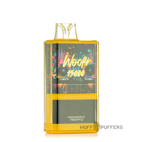 ijoy woofr 15k disposable vape passionfruit pineapple