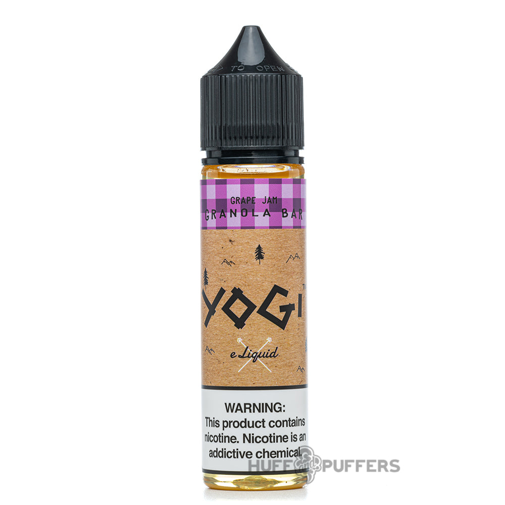 yogi grape jam granola bar 60ml e-juice bottle