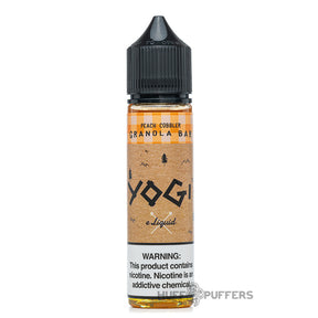 yogi peach cobbler granola bar 60ml e-juice bottle