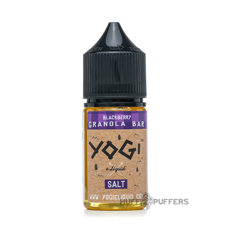 yogi salt blackberry granola bar 30ml e-juice bottle