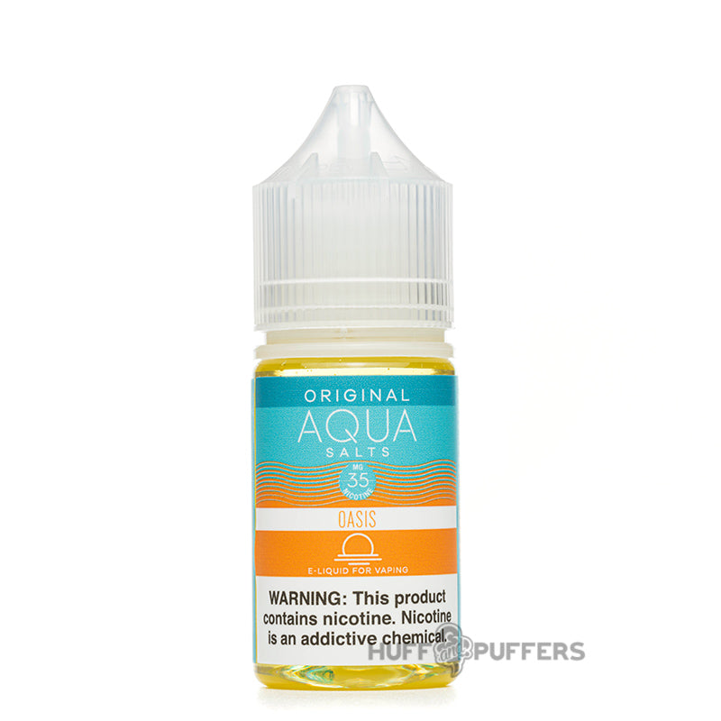 aqua salts oasis 30ml e-juice bottle