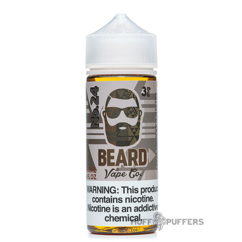 beard vape co no 24 120ml e-juice bottle