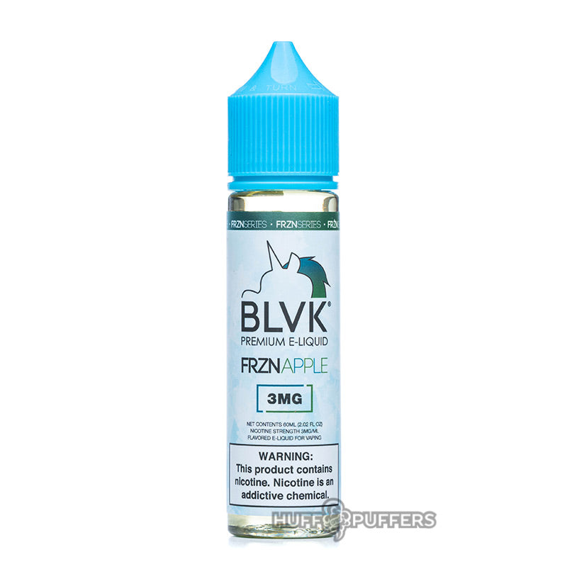 frznapple 60ml e-juice bottle by blvk unicorn