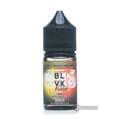 blvk fusion lemon tangerine ice 30ml salt nicotine bottle