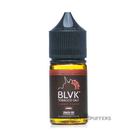 blvk tobacco salt cuban cigar 30ml e-juice bottle
