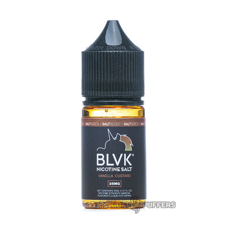 blvk unicorn salt vanilla custard 30ml bottle