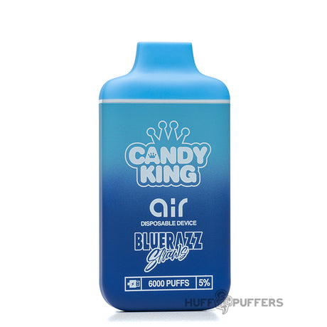 candy king air disposable vape bluerazz straws
