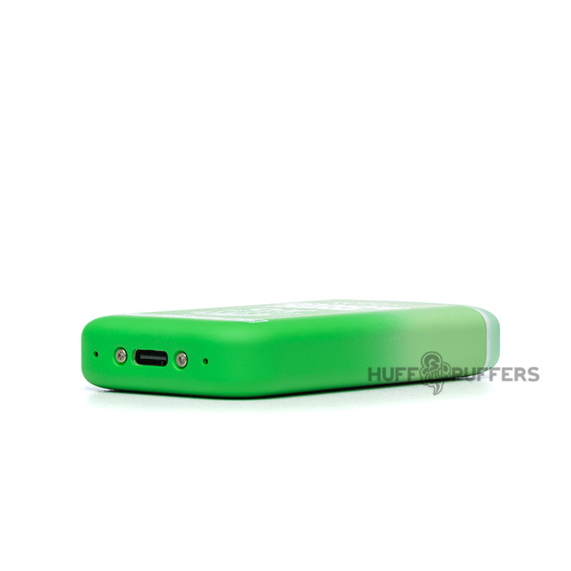 candy king air disposable vape mint fresh bottom view of charge port