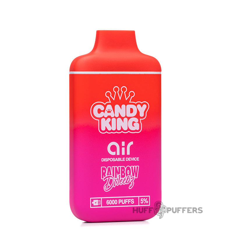 candy king air disposable vape rainbow dweebz
