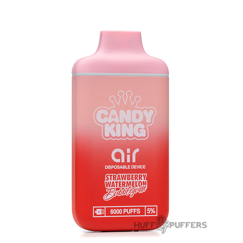 candy king air disposable vape strawberry watermelon bubblegum