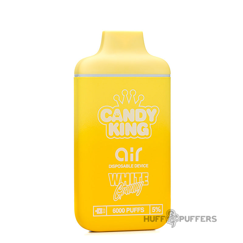 candy king air disposable vape white gummy