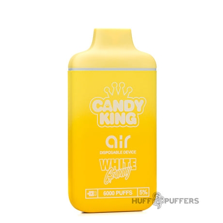 candy king air disposable vape white gummy