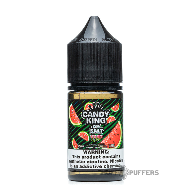 candy king on salt watermelon wedges 30ml e-juice bottle