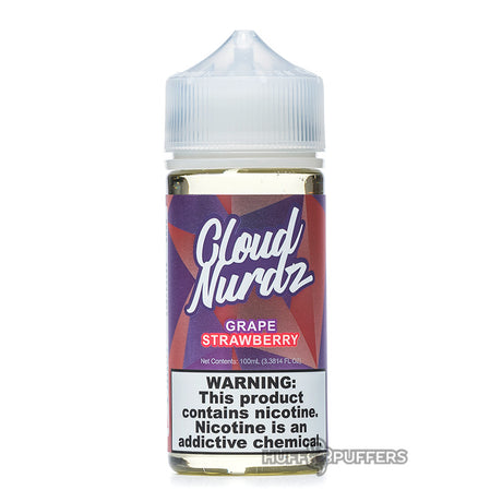 grape strawberry 100ml e-juice bottle by cloud nurdz