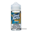 peach blue razz 100ml e-juice bottle by cloud nurdz