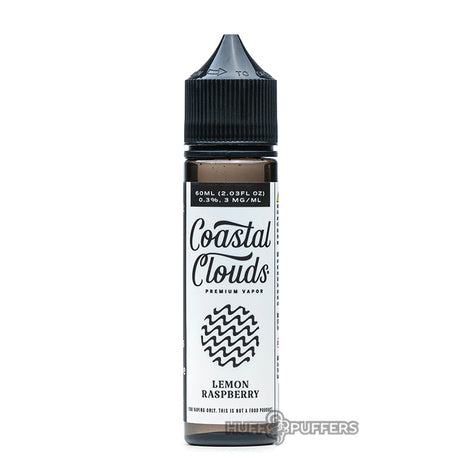 lemon raspberry 60ml bottle by coastal clouds