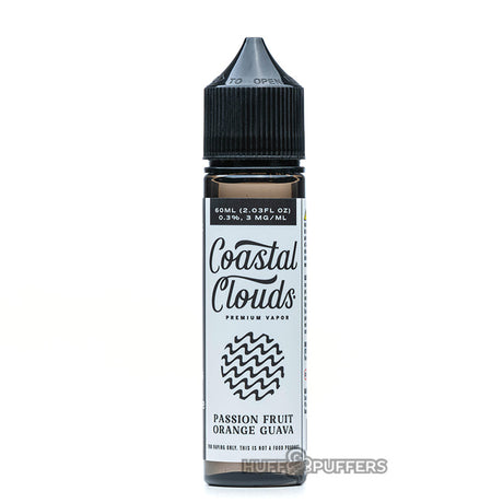 passion fruit orange guava 60ml bottle by coastal clouds