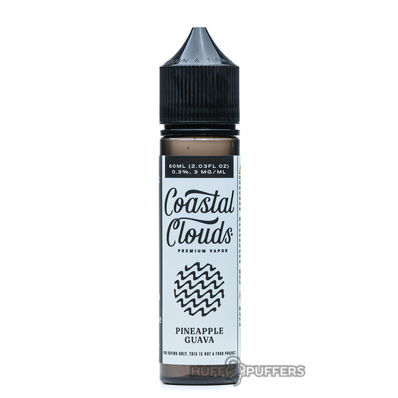 pineapple guava 60ml bottle by coastal clouds