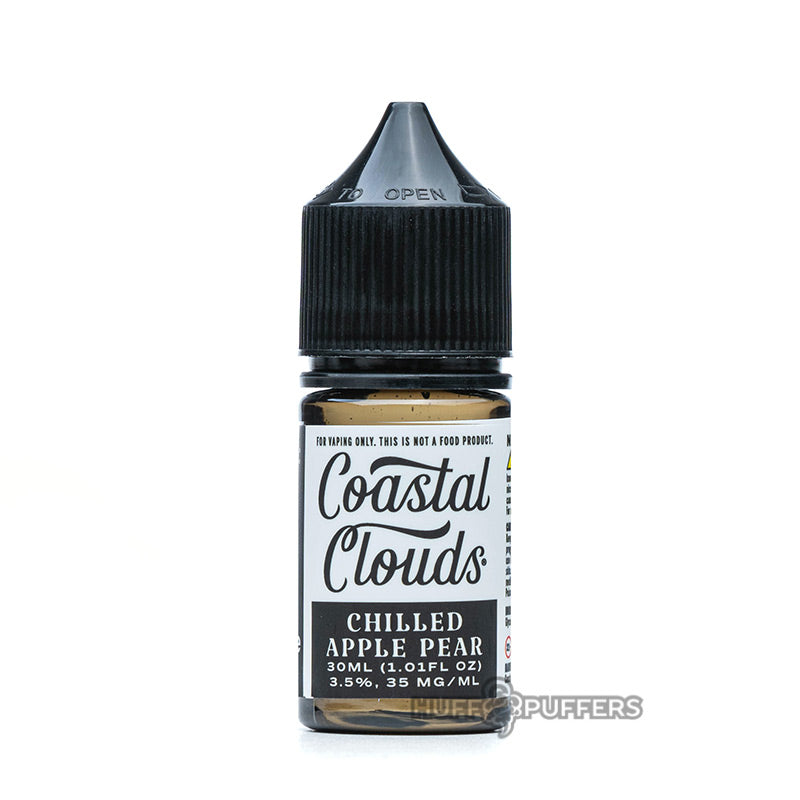 chilled apple pear 30ml bottle by coastal clouds salt